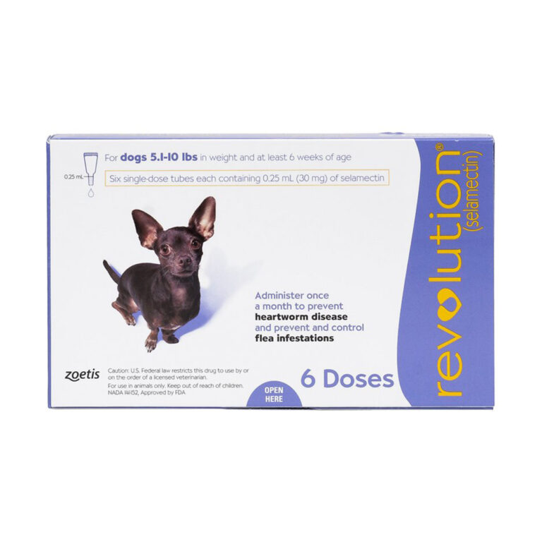 Revolution Topical Solution for Dogs, 5.1-10 lbs – HK Pet Shop